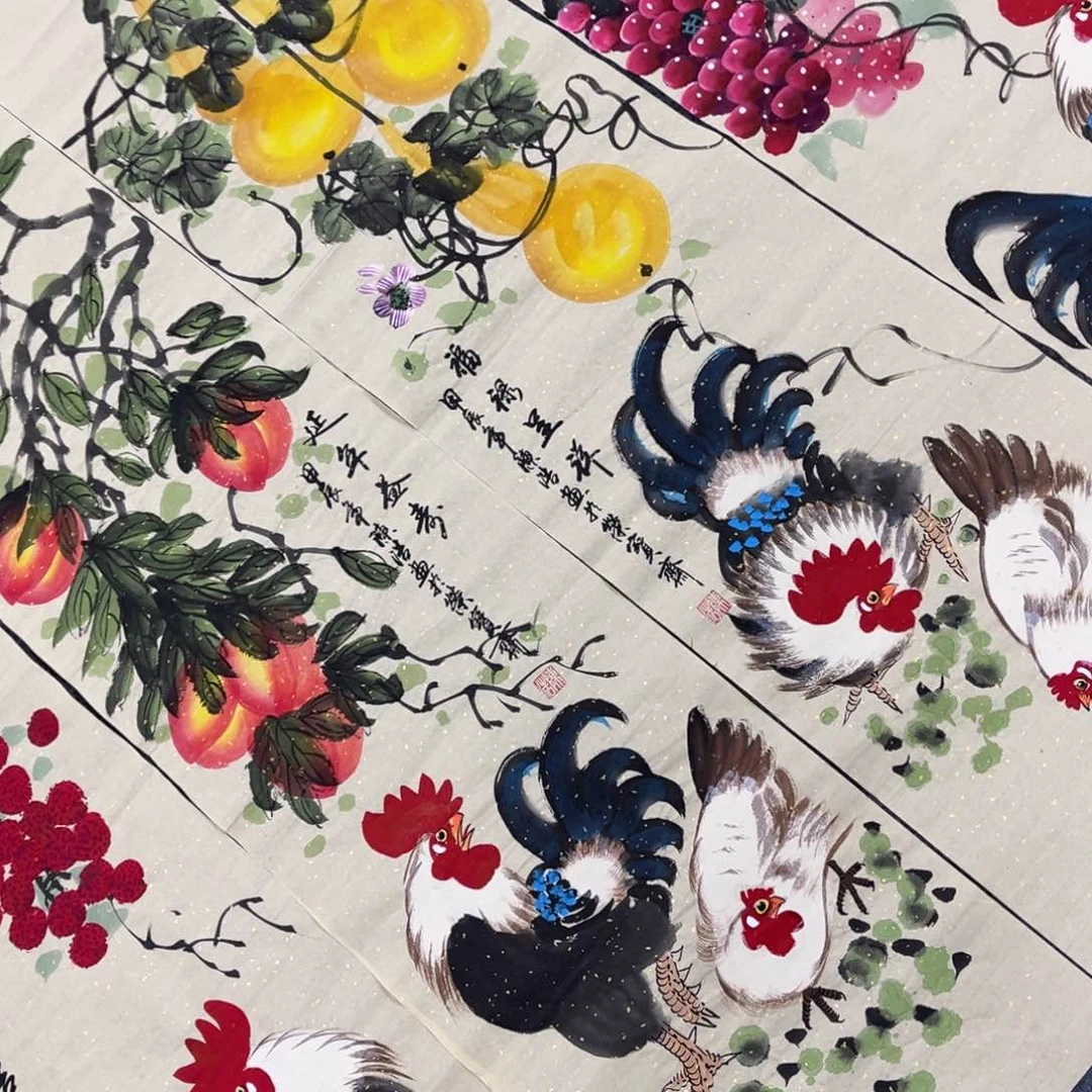 国画我的小伙伴们都在