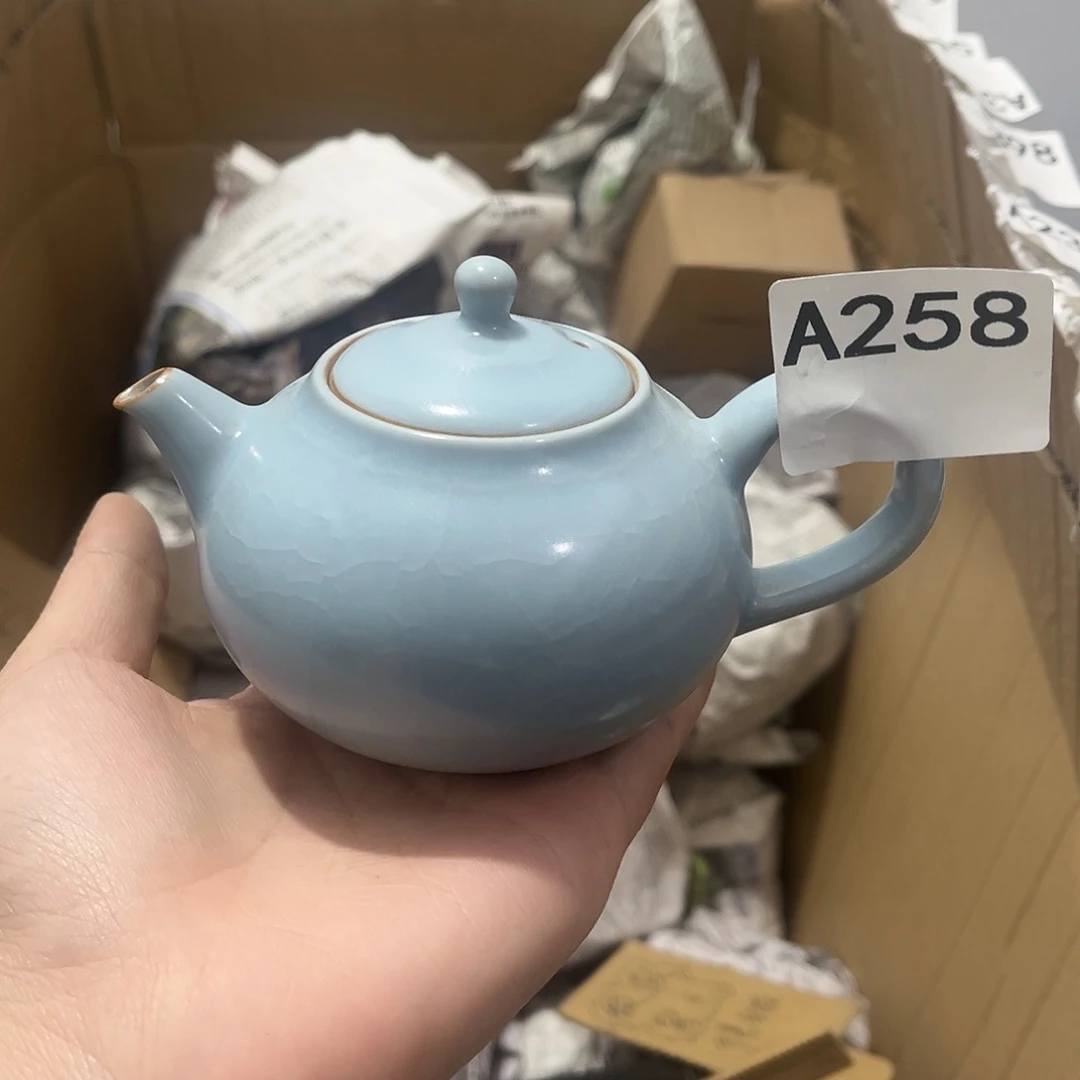 瓷片茶摆件工艺品摆件666