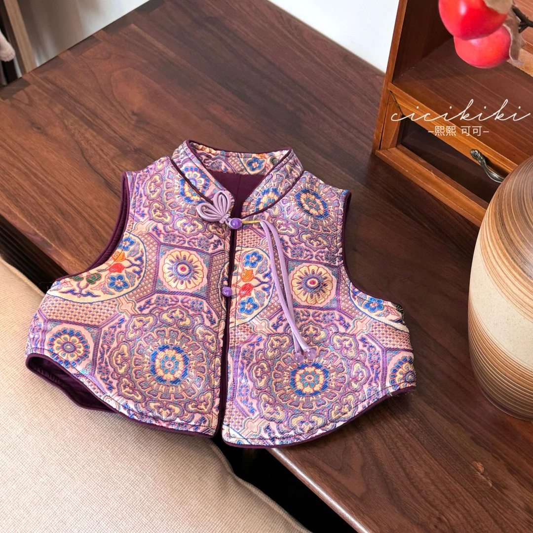 现货【如一】儿童中式中国风套装熙熙可可 MJ2406  LYQ2456