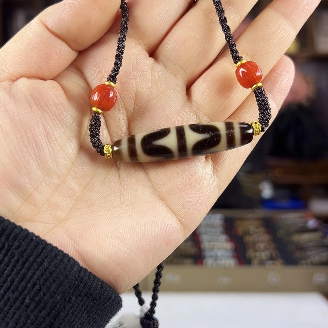 玛瑙/玉髓合金颈饰～上肯50长