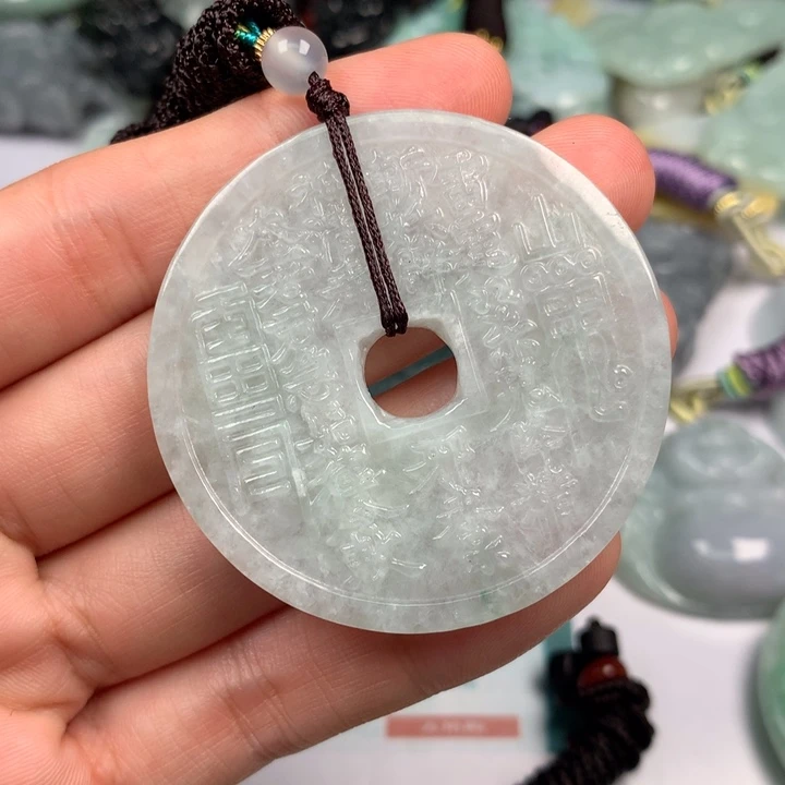颈饰未镶嵌翡翠翡翠
