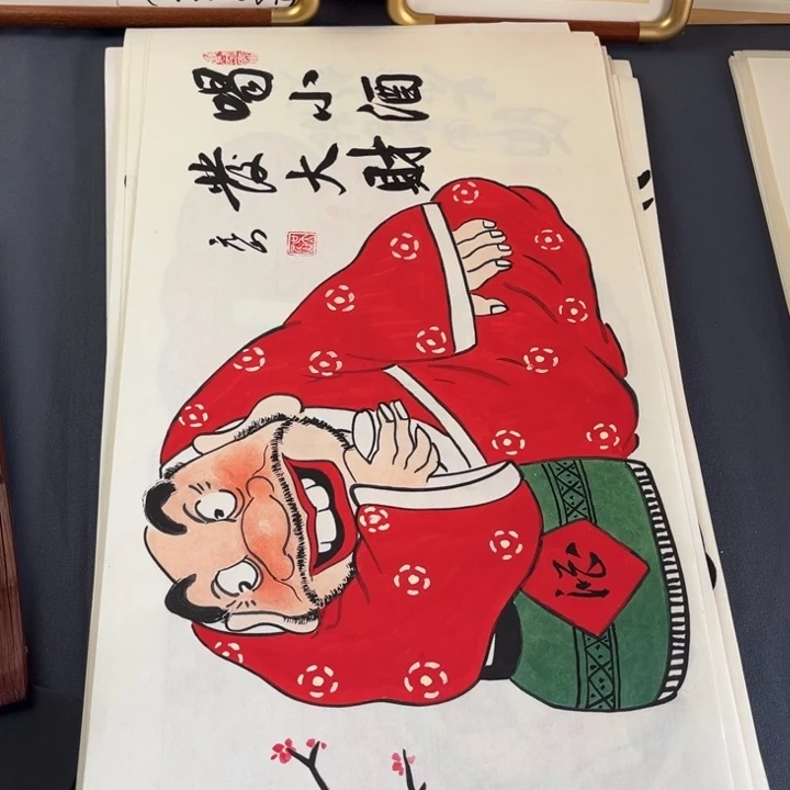 国画禅意画纯手绘作品