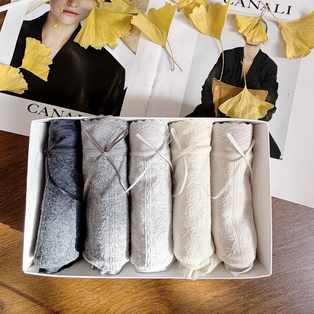 女士中腰千金风舒适透气四季青内衣适合95-135斤