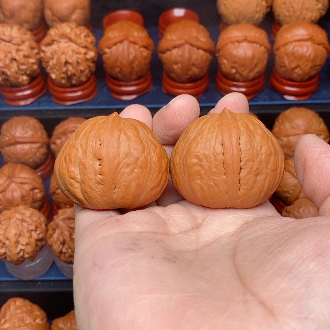 把件文玩核桃手捻大头元宝