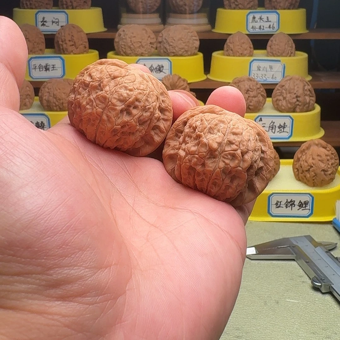 把件文玩核桃血麒麟43全品头货