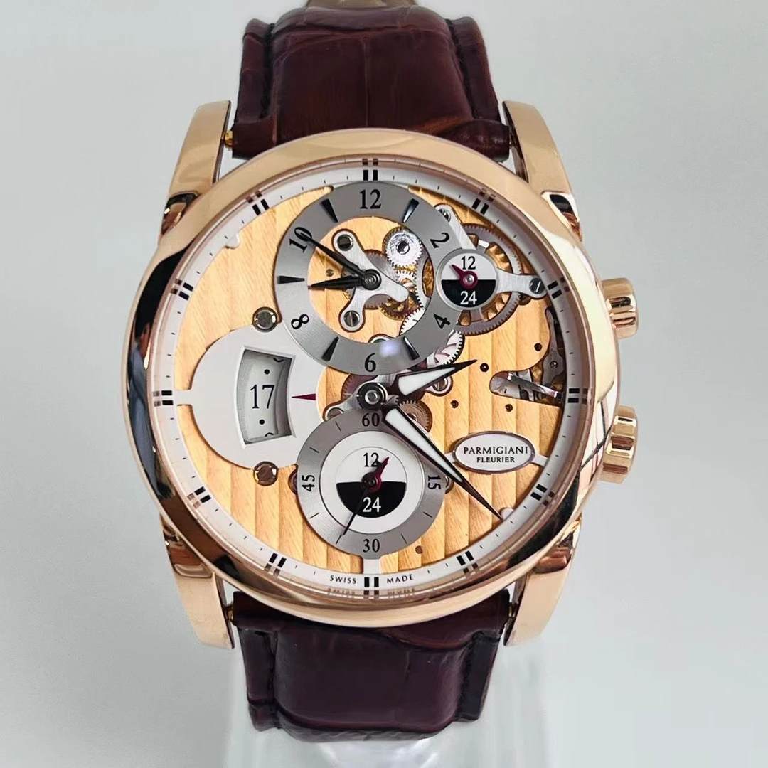 99新 PARMIGIANI/帕玛强尼 帕玛强尼名表/99新/玫瑰金/GMT