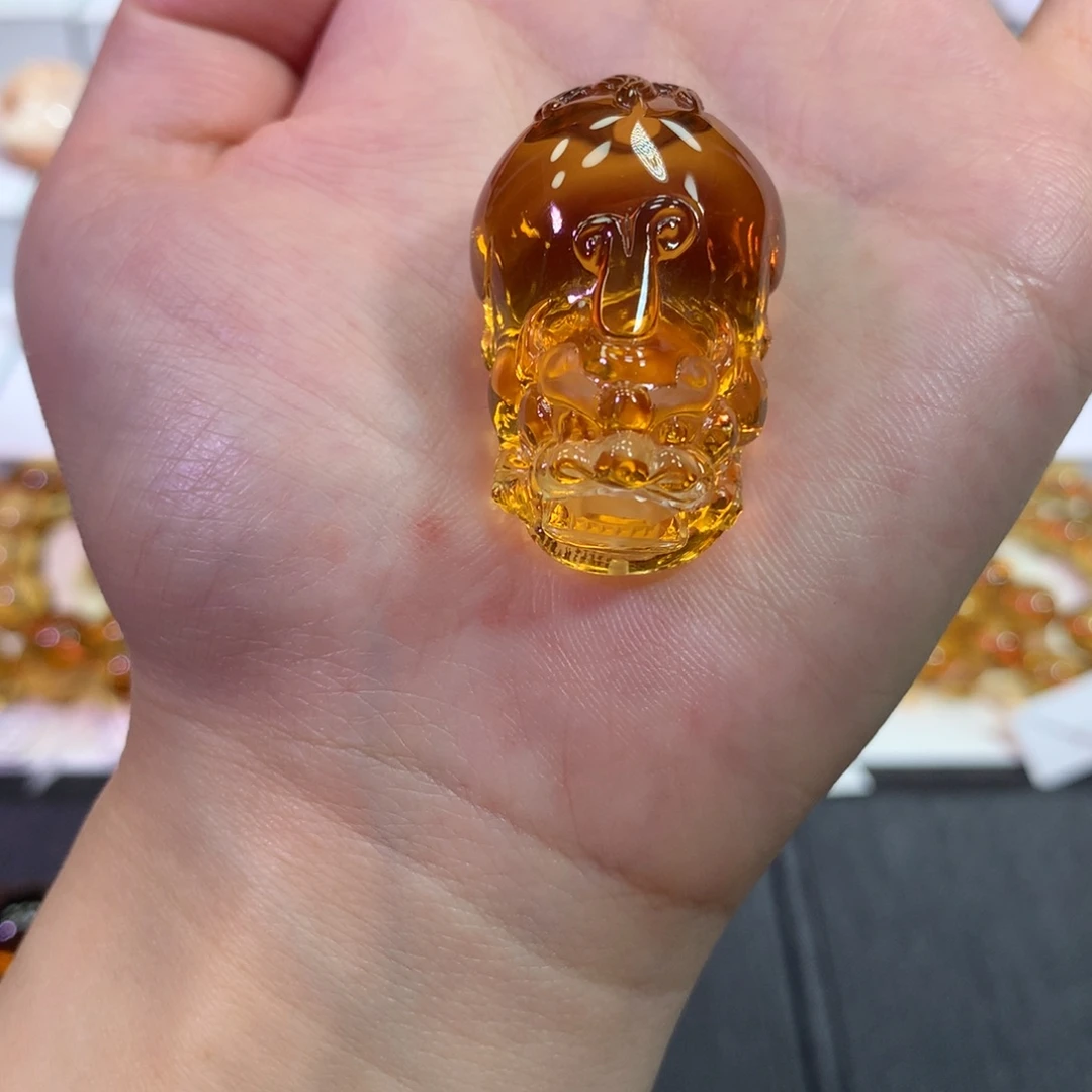 颈饰水晶未镶嵌天然
