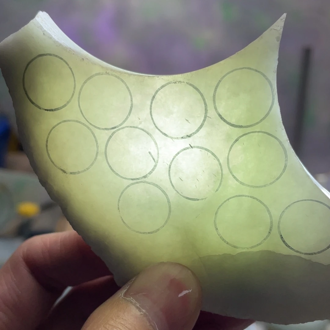 翡翠未镶嵌挂件K缅甸天然翡翠片料