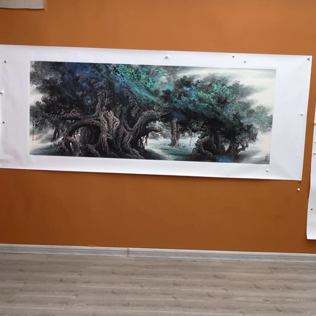 婷***婷国画刘国斌老师作品欣赏