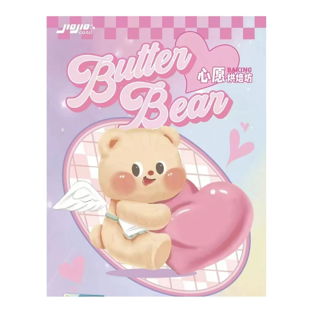 【FS+2BG+1】JioJioCard黄油小熊心愿烘焙坊【拆卡】国卡