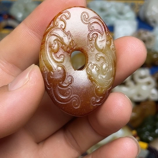 森***森和田玉未镶嵌挂件