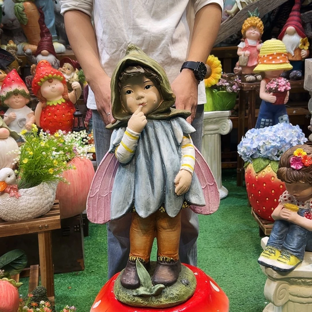 花园摆件红红火火