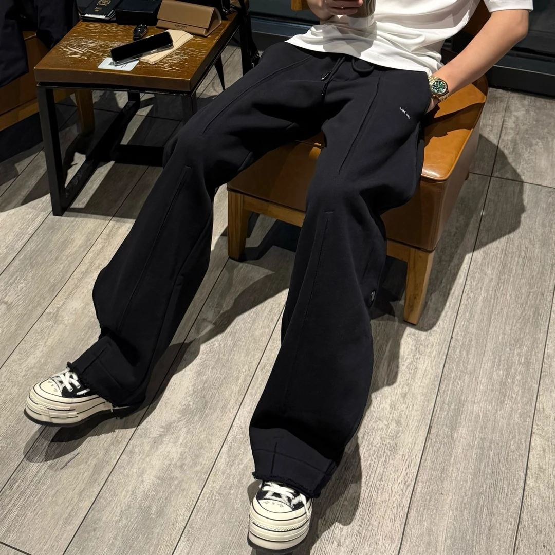 秋冬款【压力很大直筒休闲裤】男女同款D28029