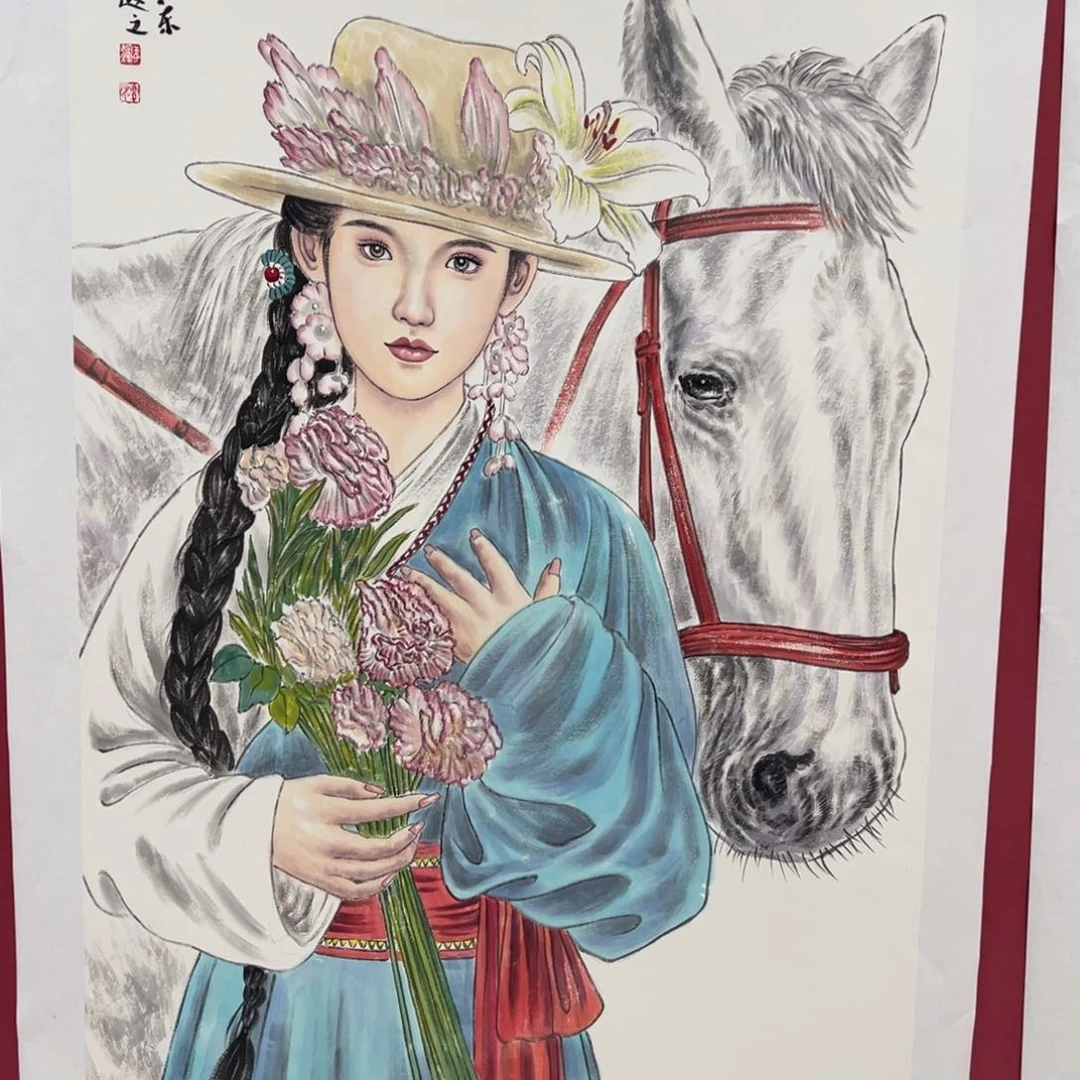 竖款此作品为活动价可以直接拍下