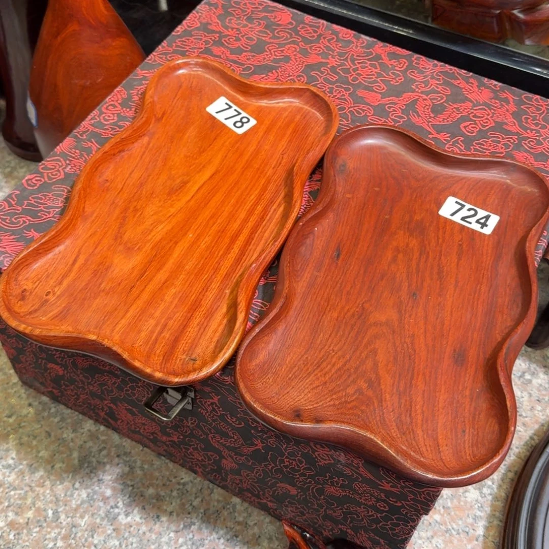 大果紫檀（缅甸花梨）花梨木长果盆