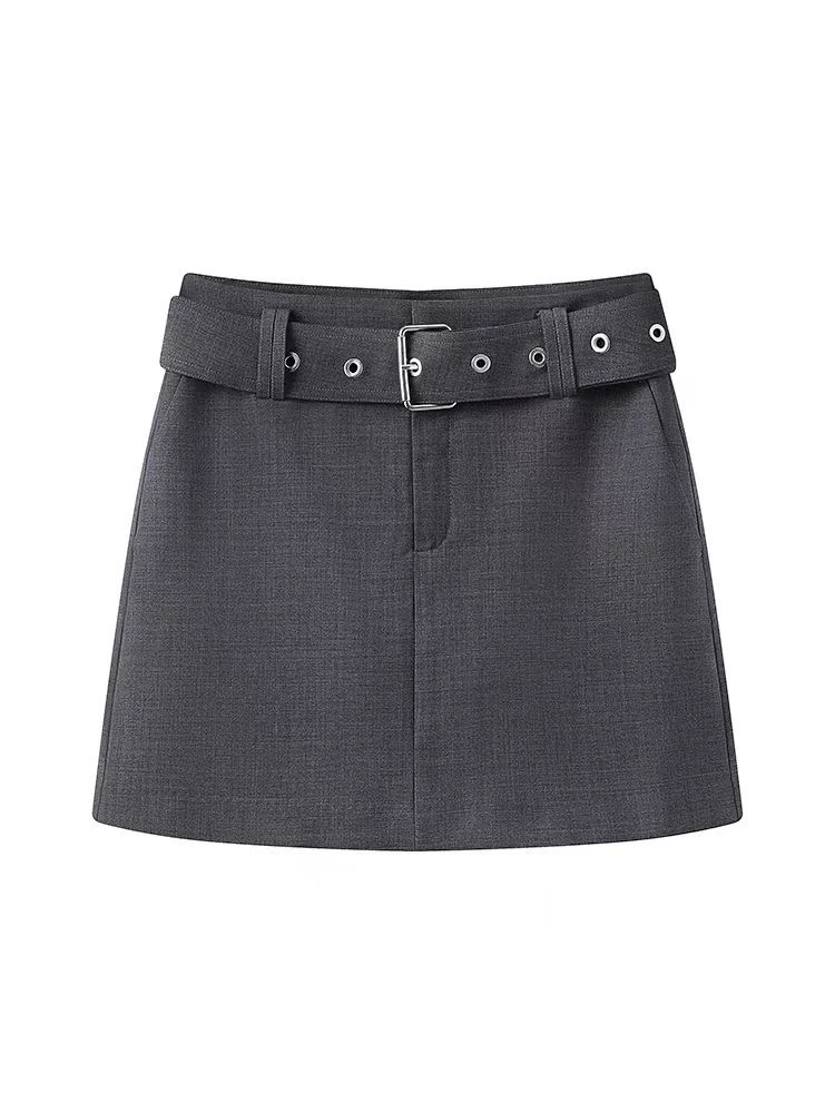 艾家2025 新款 百搭时尚半裙 3523