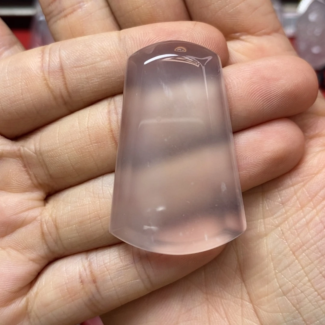 石英质玉未镶嵌吊坠