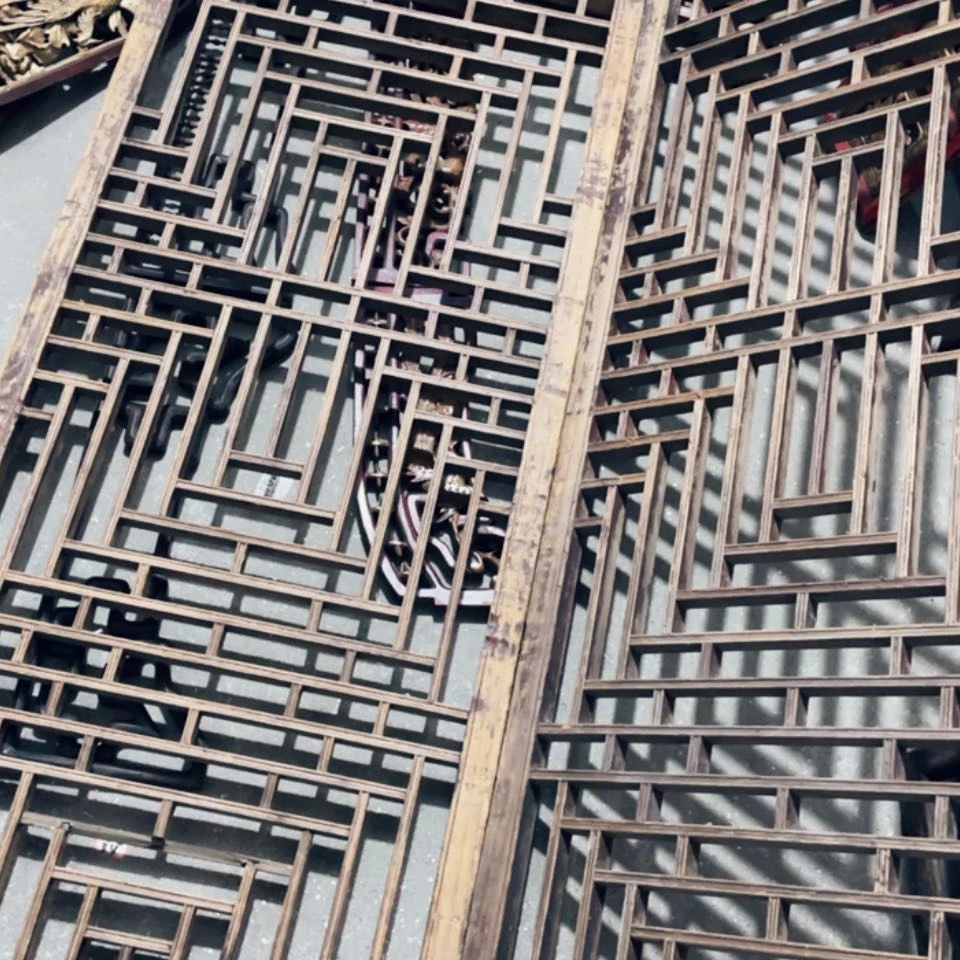 【闪购商品】香榧木锅*姐一对大花窗