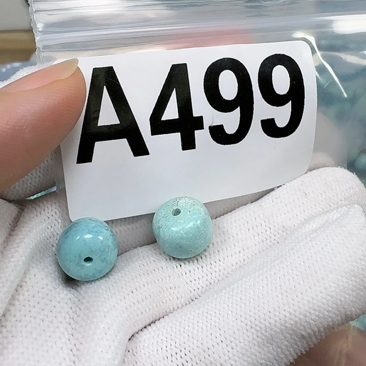 绿松石未镶嵌珠宝奇石10.6mm