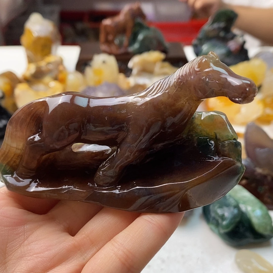 玛瑙/玉髓未镶嵌颈饰