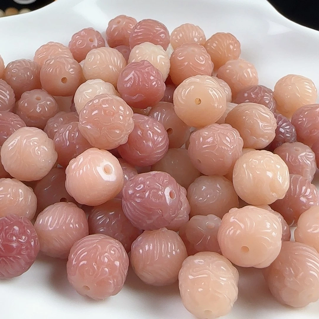 菩提根/象牙果吊坠卡12抱球貔貅20颗