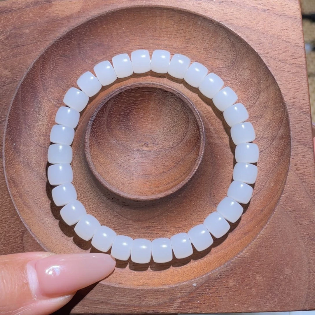 未镶嵌手链和田玉卡7直切