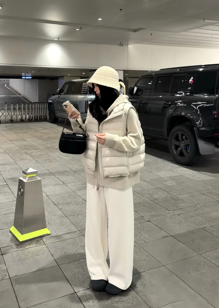 M1299时尚百搭显瘦阔腿休闲裤 三色可选 裤长103 款号GY2579