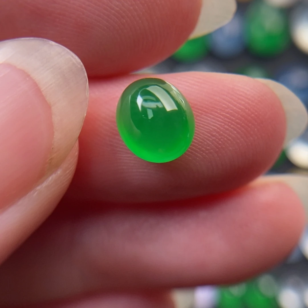 萍***6定制翡翠未镶嵌翡翠