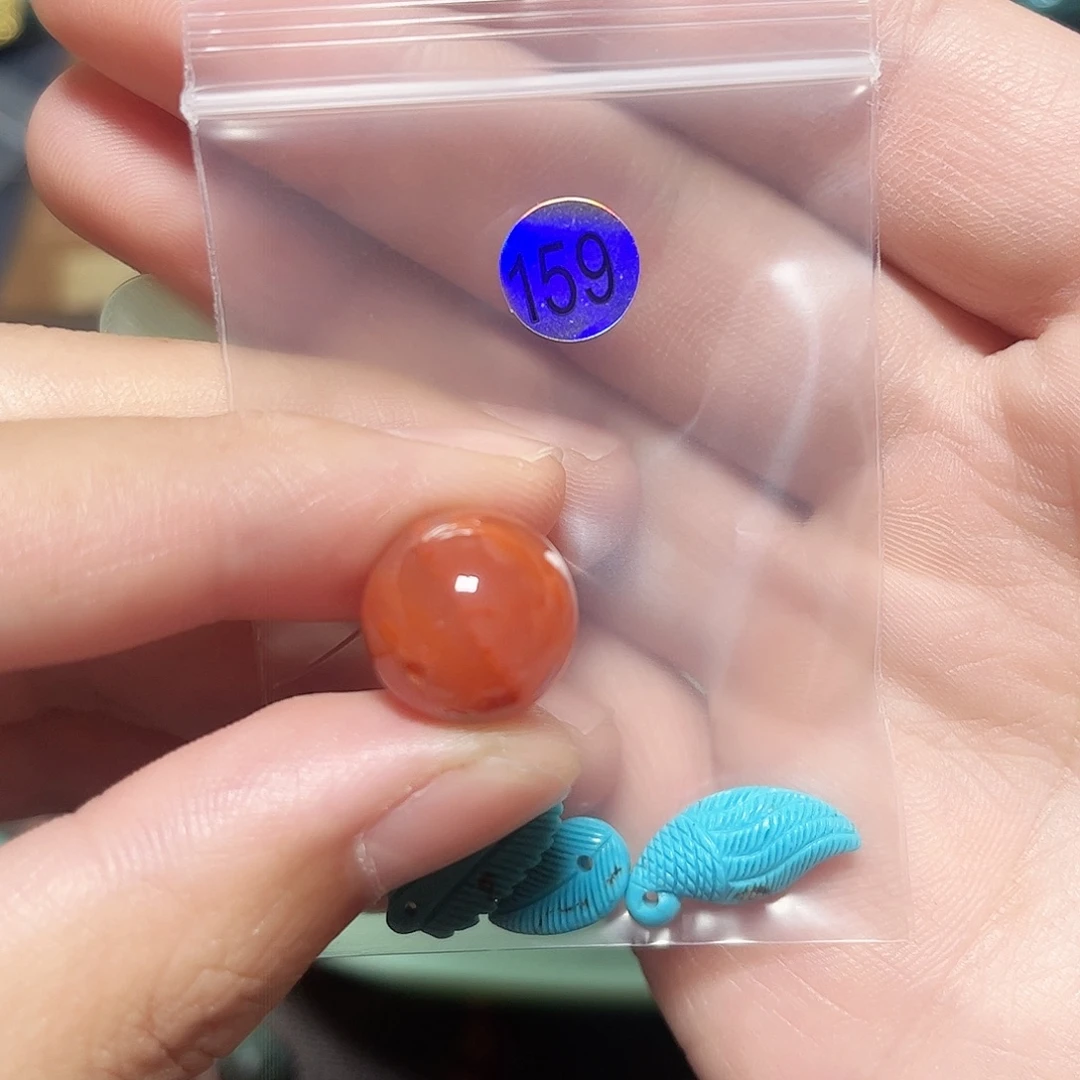 吴****未镶嵌圆珠桶珠老型手串！！玛瑙/玉髓