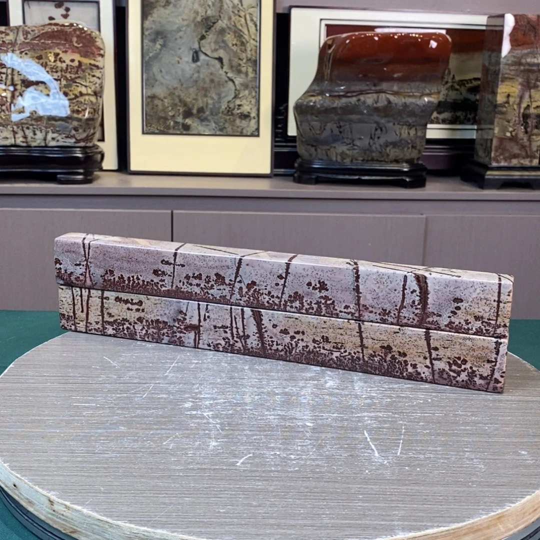 石材广西国画石草花石