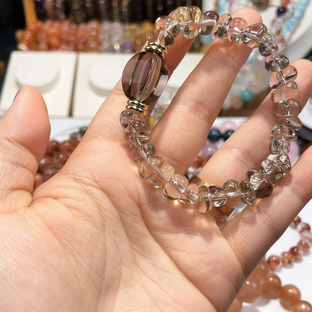 S***转水晶手链未镶嵌随行原创