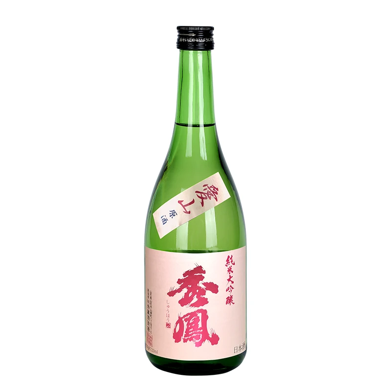 日本进口清酒秀凤爱山纯米大吟酿原酒720ml柔和果香