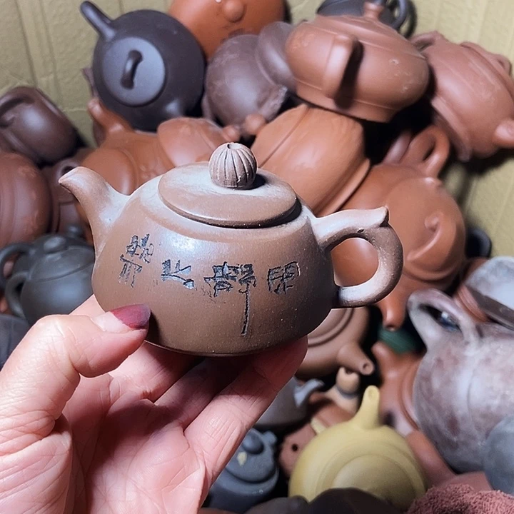 全手工制宜兴紫砂工艺茶壶