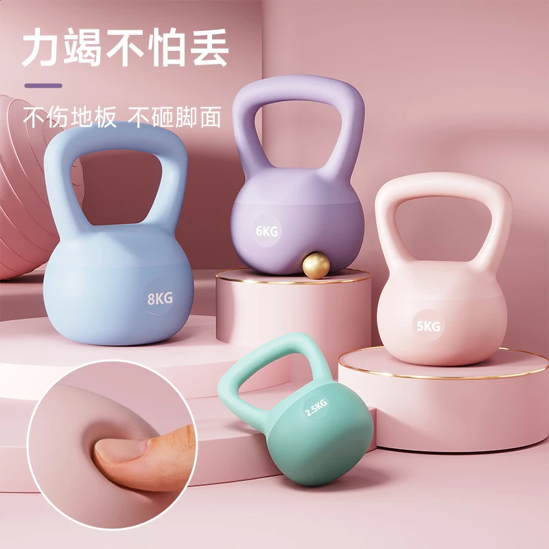 软体壶铃摇摆全身可练家用女健身深蹲居家不伤地板运动器材壶铃男