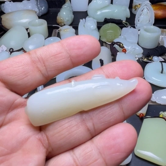 吊坠(不含链)未镶嵌和田玉