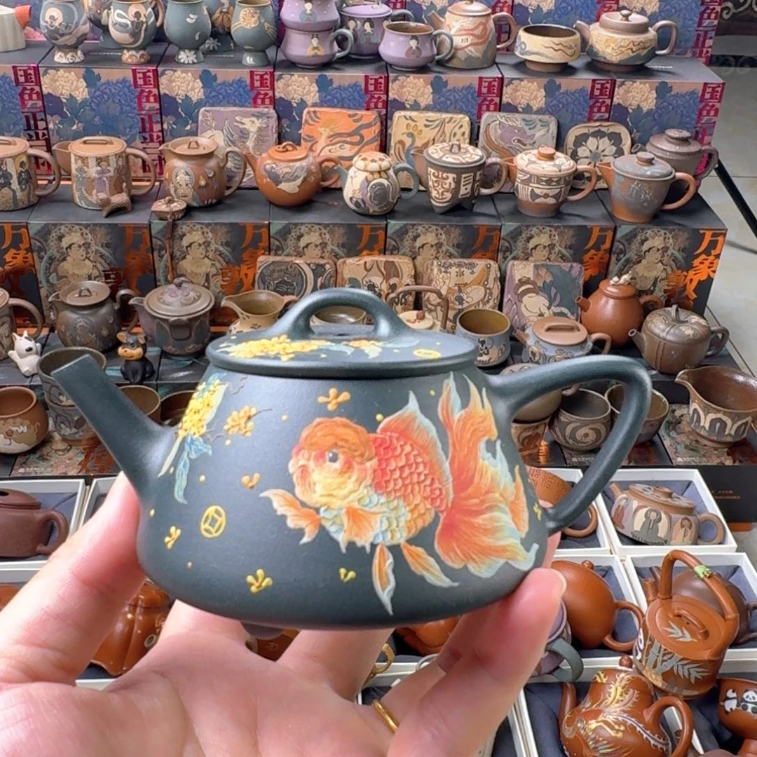 茶壶紫砂150cc原矿精工半手