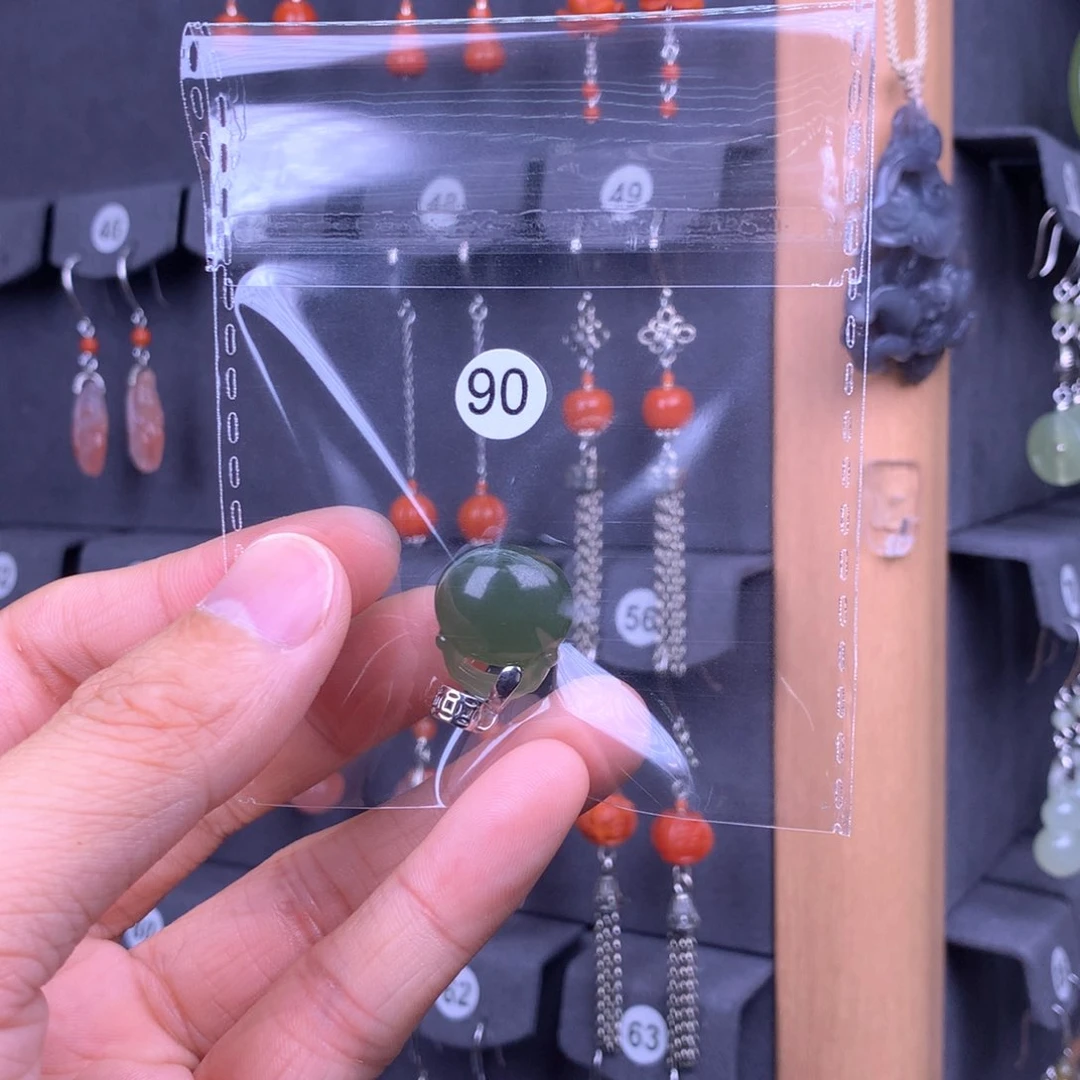 和田玉耳饰银S925镶嵌这****?