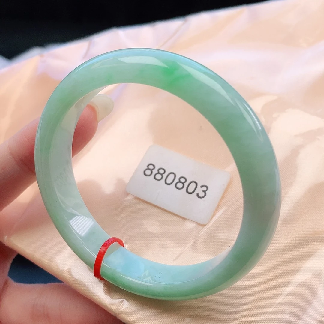 翡翠手镯未镶嵌54圈口880803