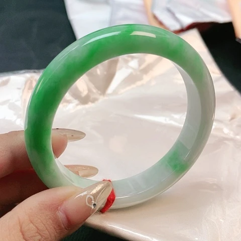 未镶嵌手镯翡翠2571