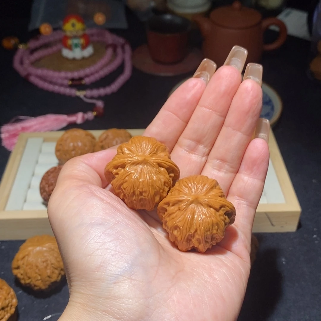 文玩核桃吊坠战鼓36