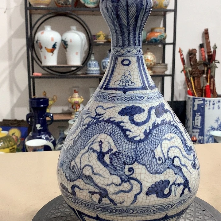 摆件博古架陶瓷摆件