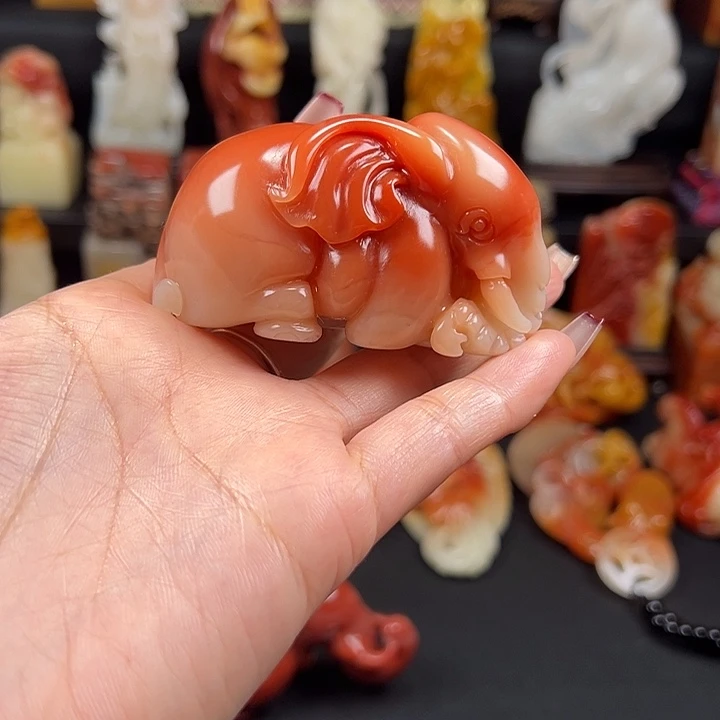 用***8寿山石老性芙蓉石