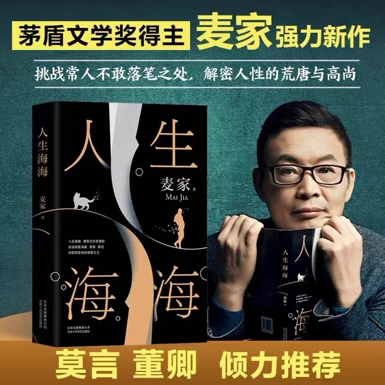 人生海海麦家茅盾文学奖得主麦家暗算风声解密新作文学小说畅销书