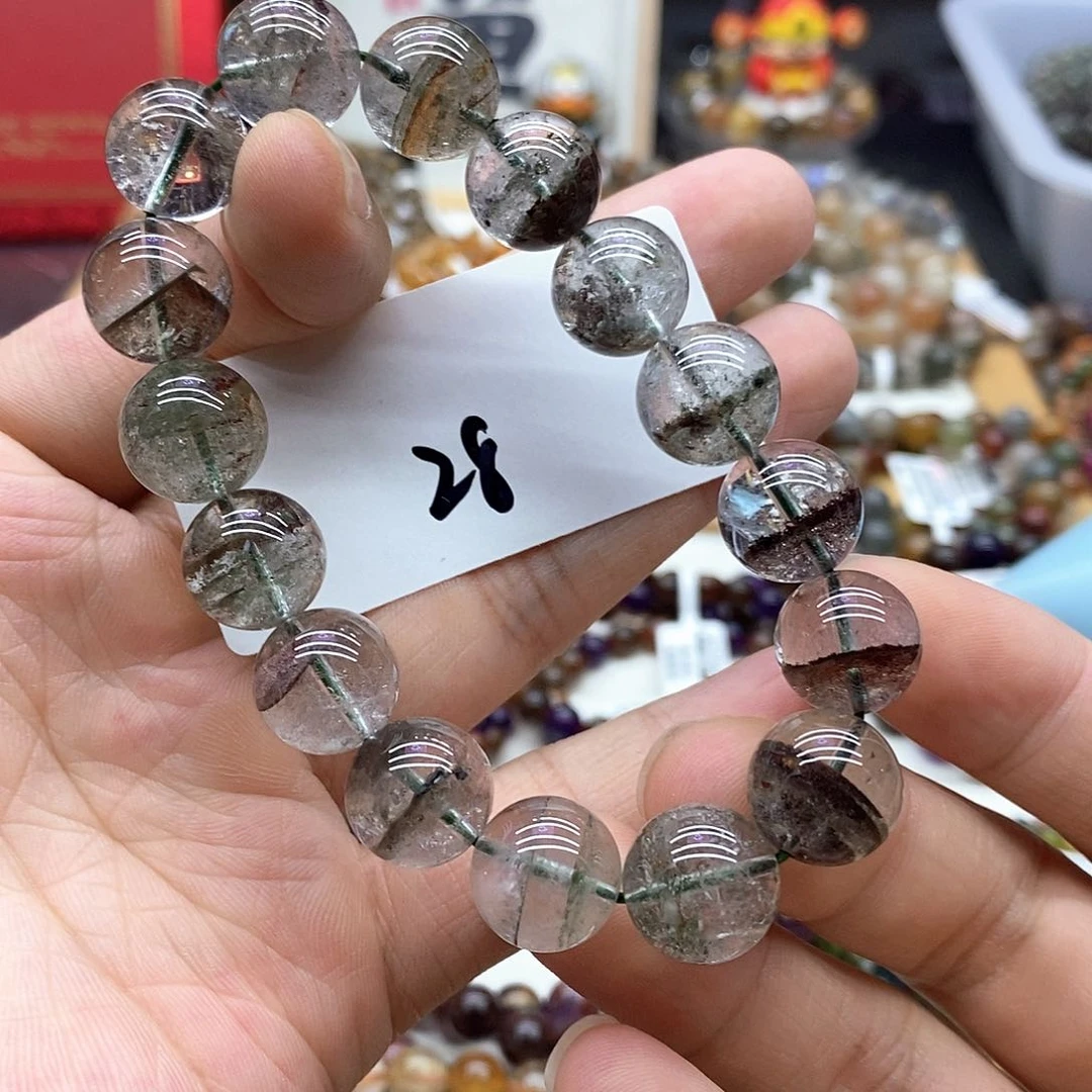 水晶手串未镶嵌天然