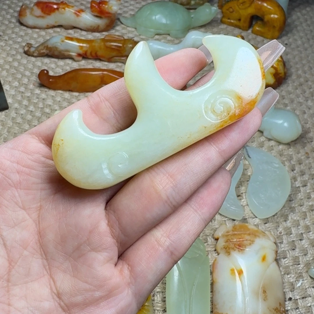 白玉菩提吊坠挂件