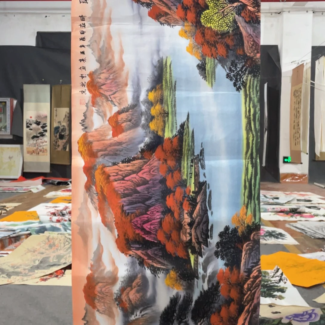 国画国画作品画心一张