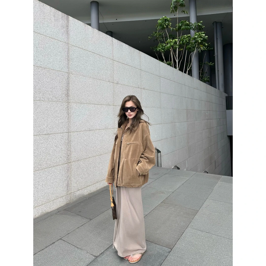 周淼【1.05 20:00新品】暮光琥珀 立体分割夹克外套ZM26W5002J