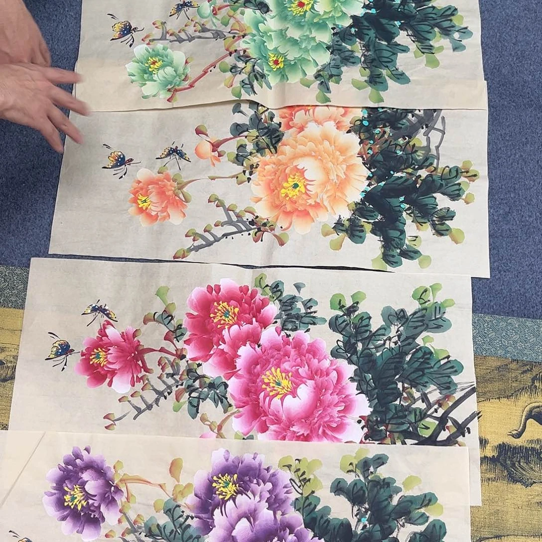 国画宣纸国画纯手绘作品