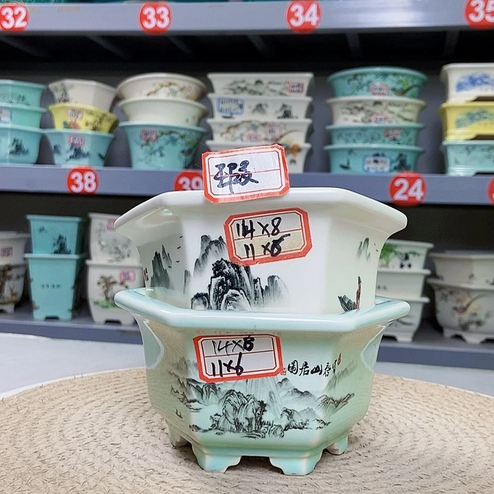 紫砂花瓶紫砂花盆
