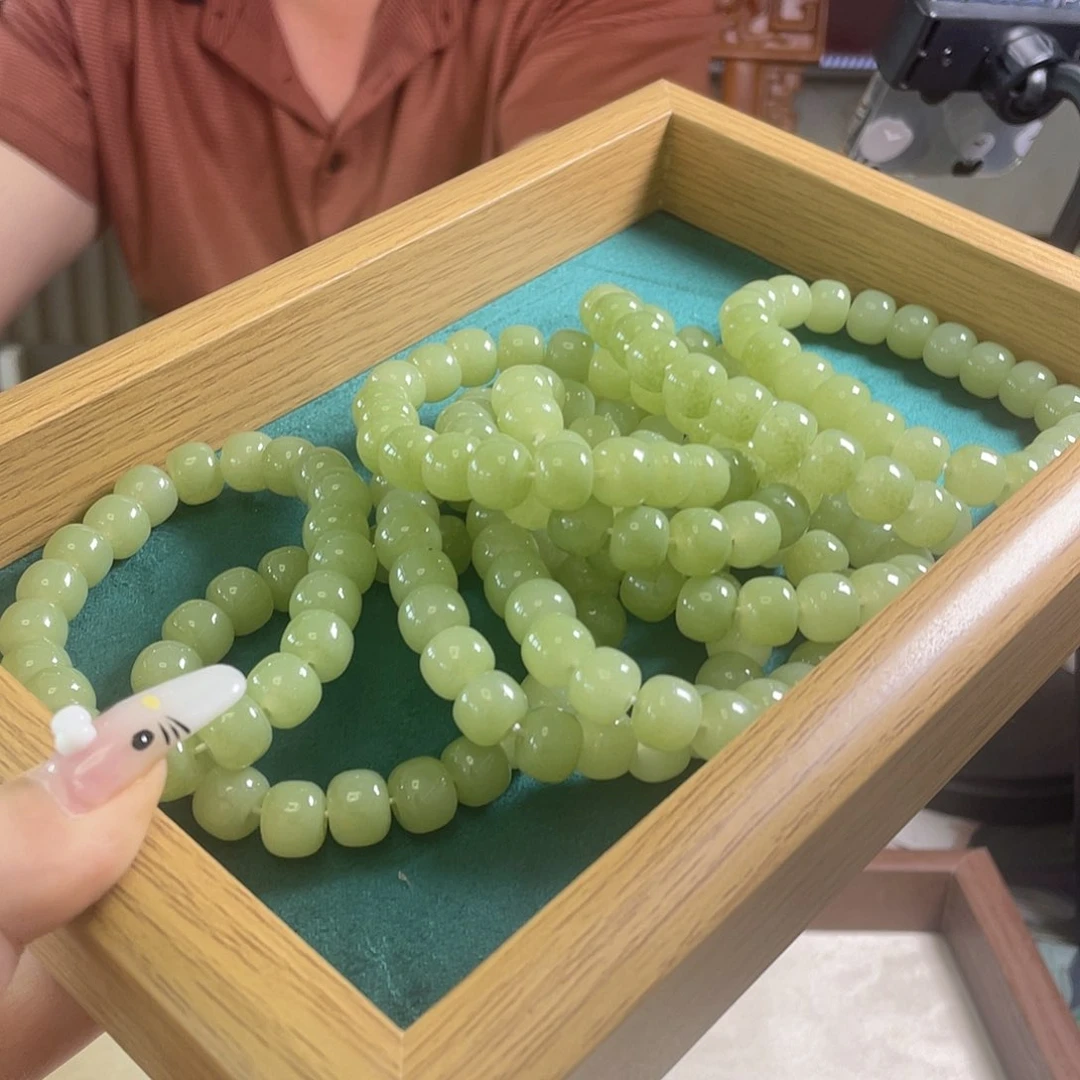 手链未镶嵌和田玉发其一